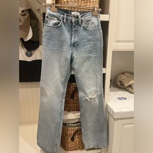 RE/DONE WOMENS JEANS‎ SIZE 26 get a free mini tote bag with your purchase